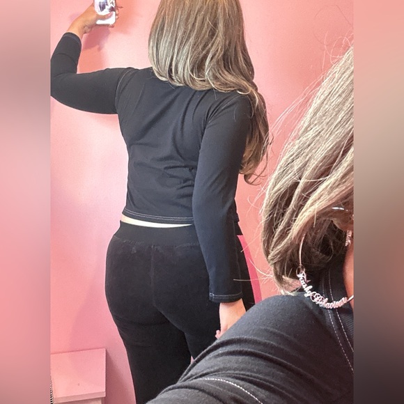 dkny logo basic longsleeve top - Picture 7 of 7